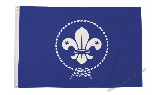 Scouts Blue 5ft x 3ft Flag - CLEARANCE